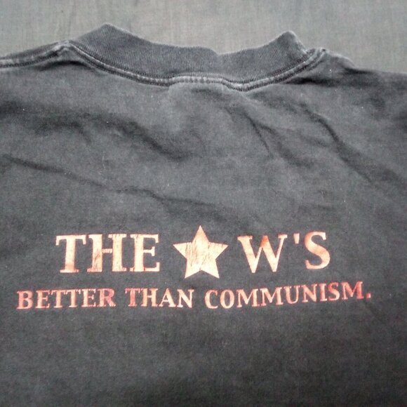 Vintage The W's Better Than Communism T-Shirt - Picture 6 of 6